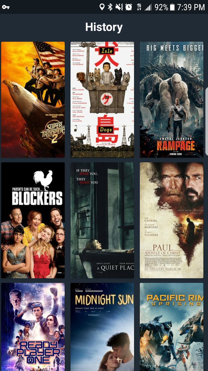 BCON_MaliceCorp's tweet photo. @absolut_zer0 @Questformovies @thebigpapamatt @MaliceCorp @readyplayerone @MoviePass @malicecast @Avengers @isleofdogsmovie I forgot Blockers as well. Sitting in theater now about to see @IFeelPretty #QuestFor100 #FriendsDontLetFriendsQuestAlone https://t.co/kT1Vr7WWAZ