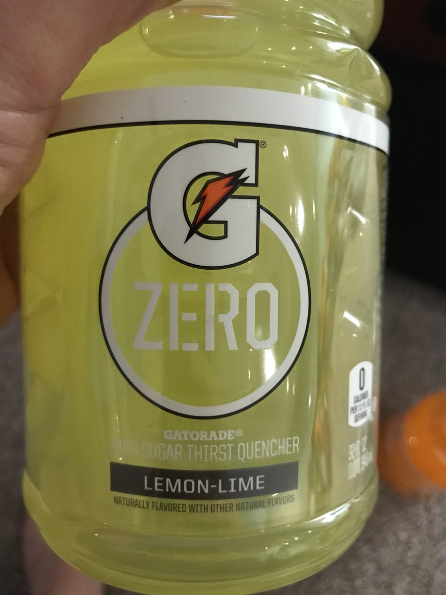 0 calorie gatorade