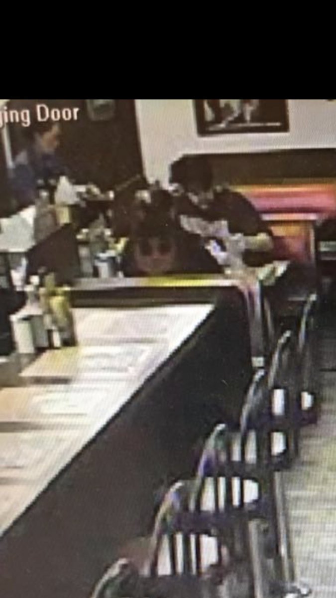 mlnorrod's tweet photo. Everyone is talking about this guy being wanted for a crime... but am I the only one that thinks the second photo is even more suspicious...? https://t.co/wjlnaUq7VJ