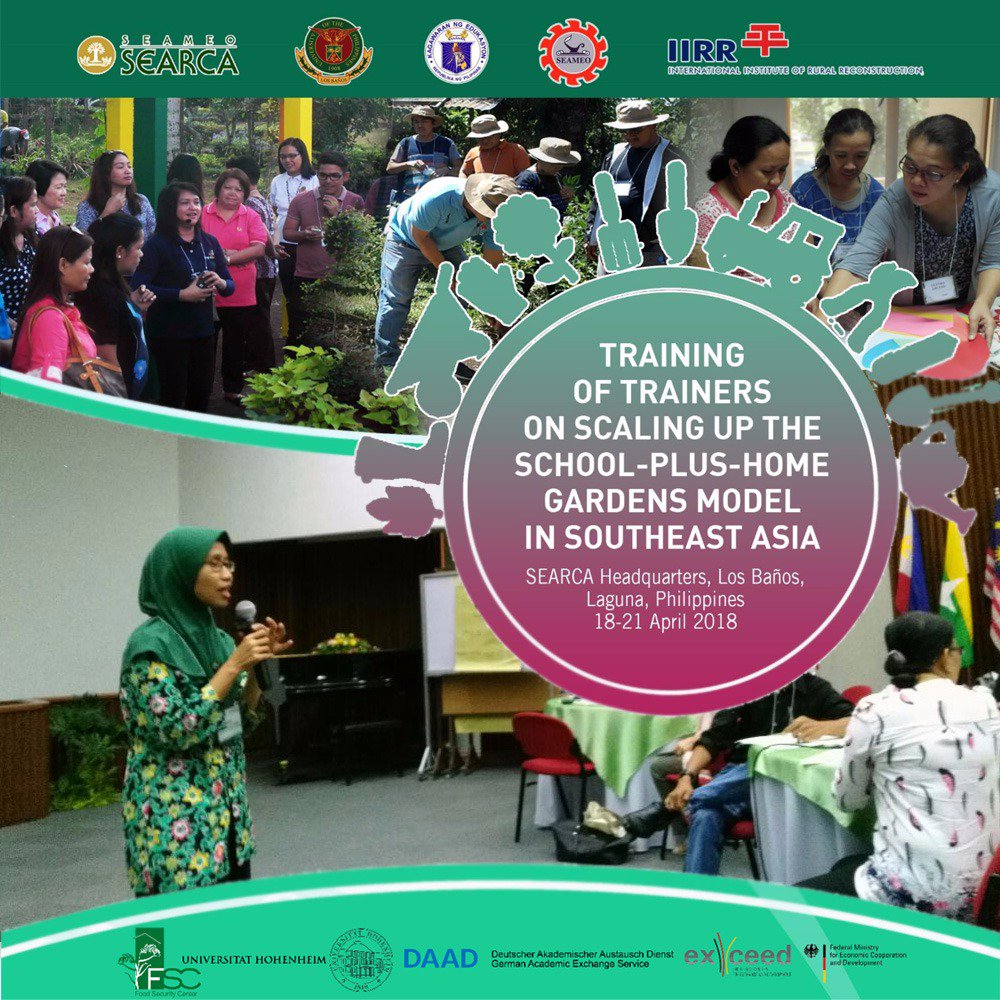 seameorecfon's tweet image. In the spirit of Kartini Day, Dr Umi Fahmida of SEAMEO RECFON shared on #linearprogramming as a tool to optimize #nutrition contribution of #schoolgarden in the "#InternationalConference on School Gardens".
#seameosearca
#uplb
#trainingoftrainer
#southeastasia
