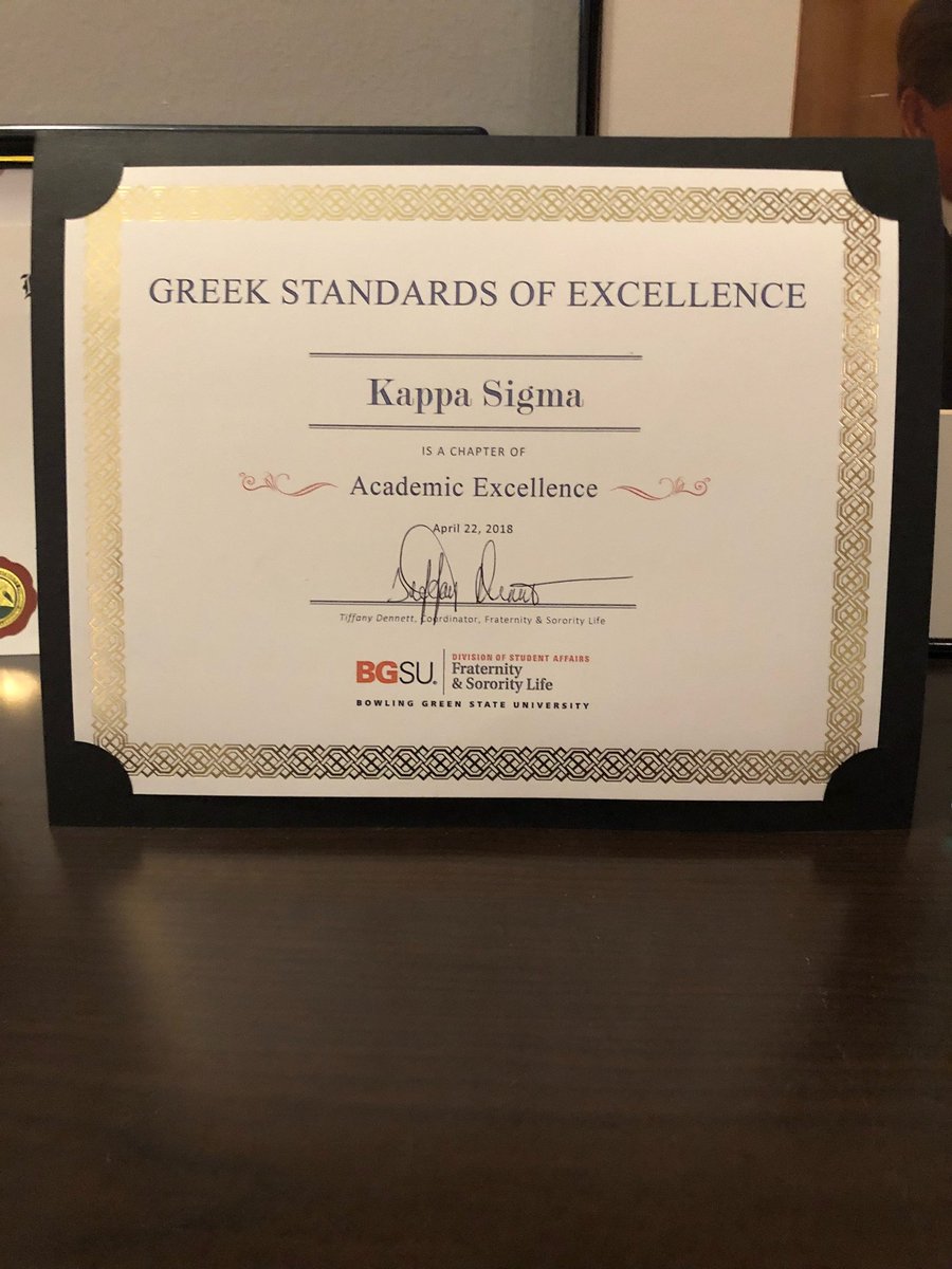 ksbgsu's tweet image. We're also proud to announce we've received an Academic Excellence Award for the 2017-2018 Academic School Year! #NumberOneSecondToNone