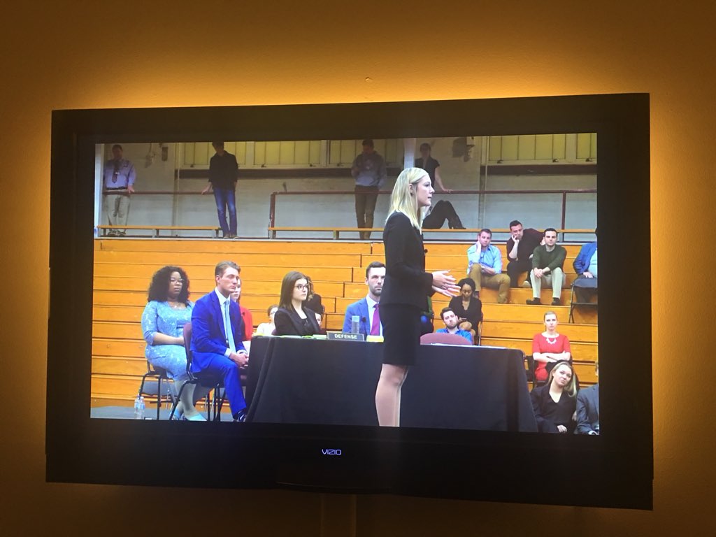 jacobhlevine's tweet photo. It’s amazing to see @MiamiMockTrial deliver a national closing surrounded by alumni of program. Love &amp; Honor! #MMT #Mockhawks https://t.co/72cxCtcreT
