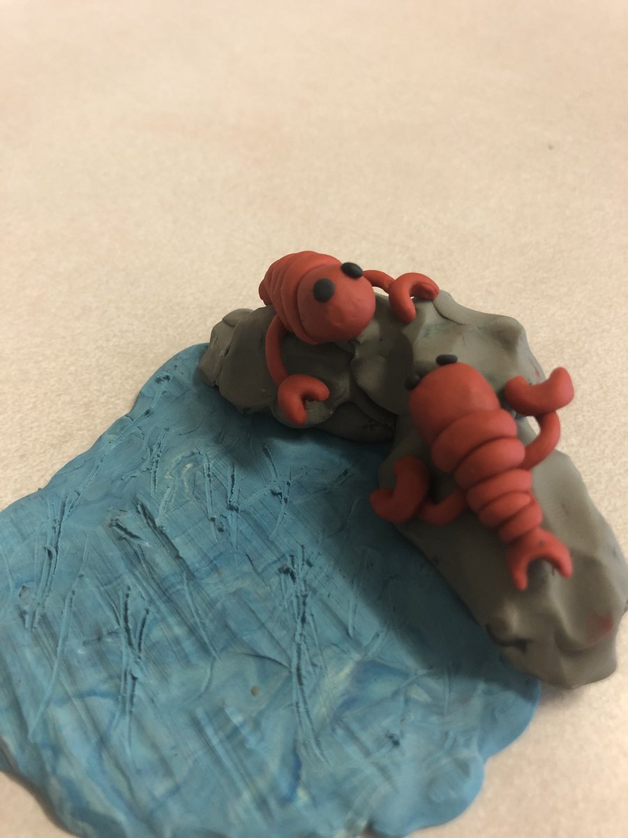 MadameRichardl's tweet photo. Using clay to represent Atlantic Canadian culture! #ScienceHumaine 9#merciMmeLeger https://t.co/g5T639H0Wq