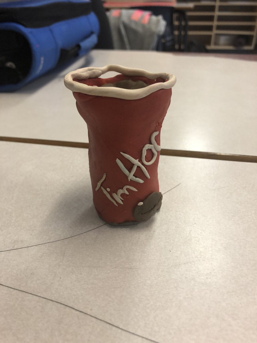 MadameRichardl's tweet photo. Using clay to represent Atlantic Canadian culture! #ScienceHumaine 9#merciMmeLeger https://t.co/g5T639H0Wq