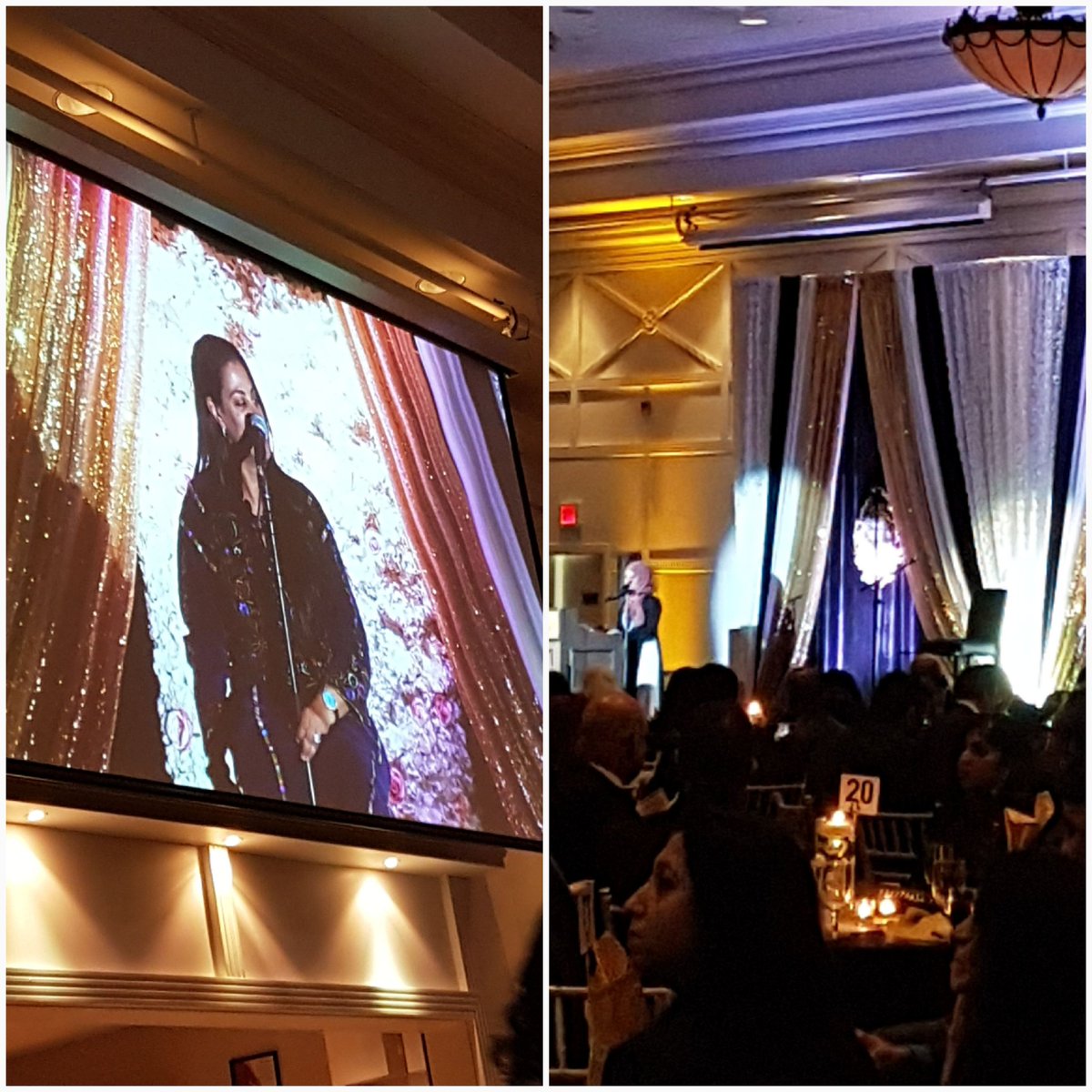 Fatima_Samji's tweet photo. Maysoon zahid &amp; founder @sukainadada at the 10th annual #SMILE gala @smilecanadaorg https://t.co/WrBBMCqifu