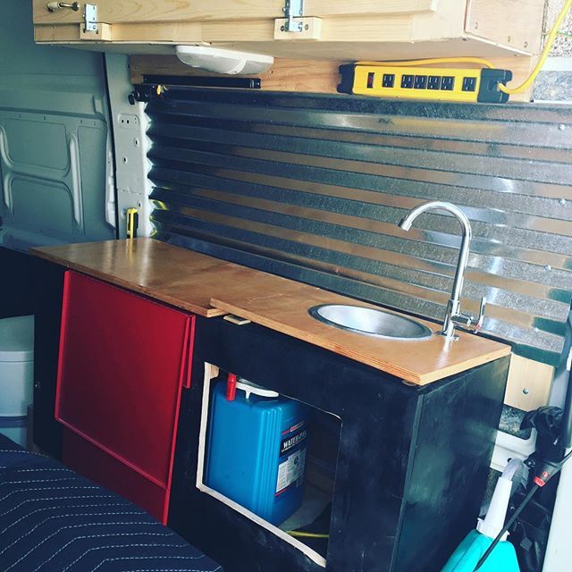 NewZona_Rides's tweet photo. Sink is installed and working. Just have to wire it up with a switch tomorrow. #vanideas #nissan_nv_vans #vanlife #camping #newzonarides #vanconversion #cargovan https://t.co/9DxIH9G6uJ https://t.co/r9fAFt61Db