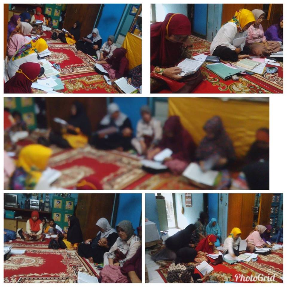 Ket.TP.PKK dan Pengurus Kel.Warung Muncang menghadiri pertemuan Rutin yg diisi Tadarus dan impormasinya lainnya di Rw.01 tgl.14.04.2018 <a href="/KecBankul/">Kec. Bandung Kulon</a>