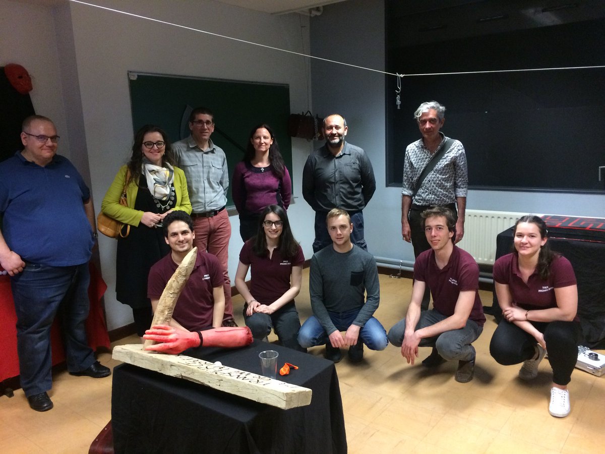 Iutbeziers's tweet photo. "Escape games en pédagogie" : après une formation sur les fondamentaux dispensés à l'IUT, quelques profs étaient à l'@INP_ENSEEIHT pour des retours d'expériences très pro, dispensés par des élèves de l'école. Inversons les rôles. https://t.co/8HfoiqOq7r