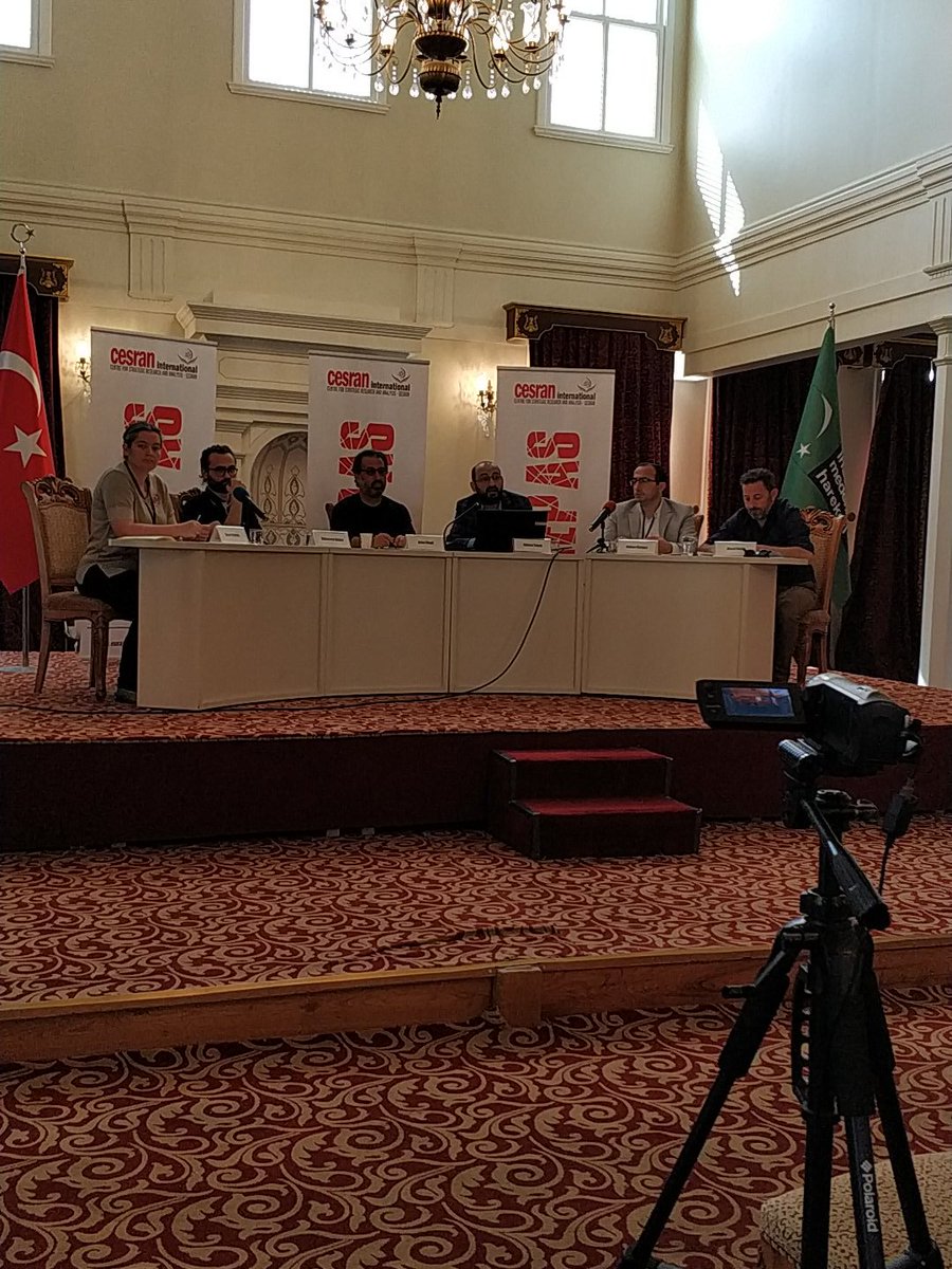 gsirmali's tweet photo. Our Special Panel on Ideational Determinants and Foreign Policy Processes has already started. @husrevtabak is speaking on Norm Research and Foreign Policy Analysis: A critical Appraisal #IEPAS2018 https://t.co/aXL3IRk3qQ