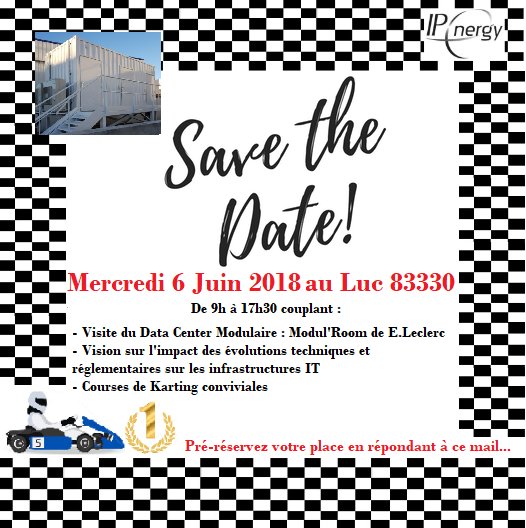 ModulDataCenter's tweet image. SAVE THE DATE pour l&apos;événement de l&apos;année !!! bit.ly/2vAG1kH