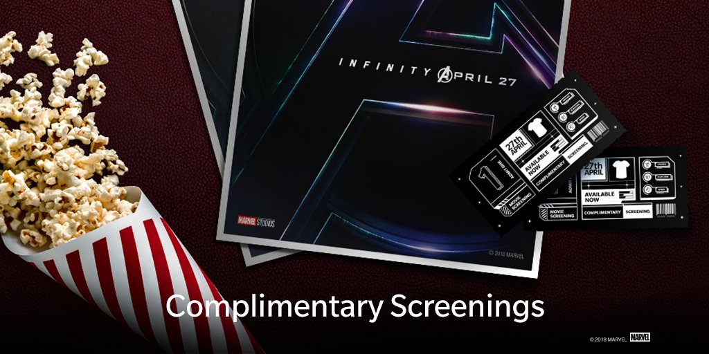 OnePlus_IN's tweet photo. Another one for the OnePlus Army! We're giving away 6000 complimentary tickets of Marvel Avengers: Infinity War, exclusively for OnePlus users!   

Set your alarms now as tickets will be out at 10am on April 26 ⏰

See Marvel Studios’ Avengers: Infinity War in theaters April 27 https://t.co/zL31w70pEE