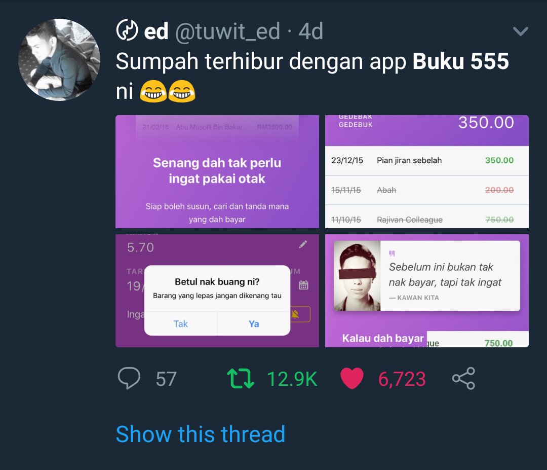 Buku 555 | Pengurus Hutang Awak (@buku555my) / Posts / X