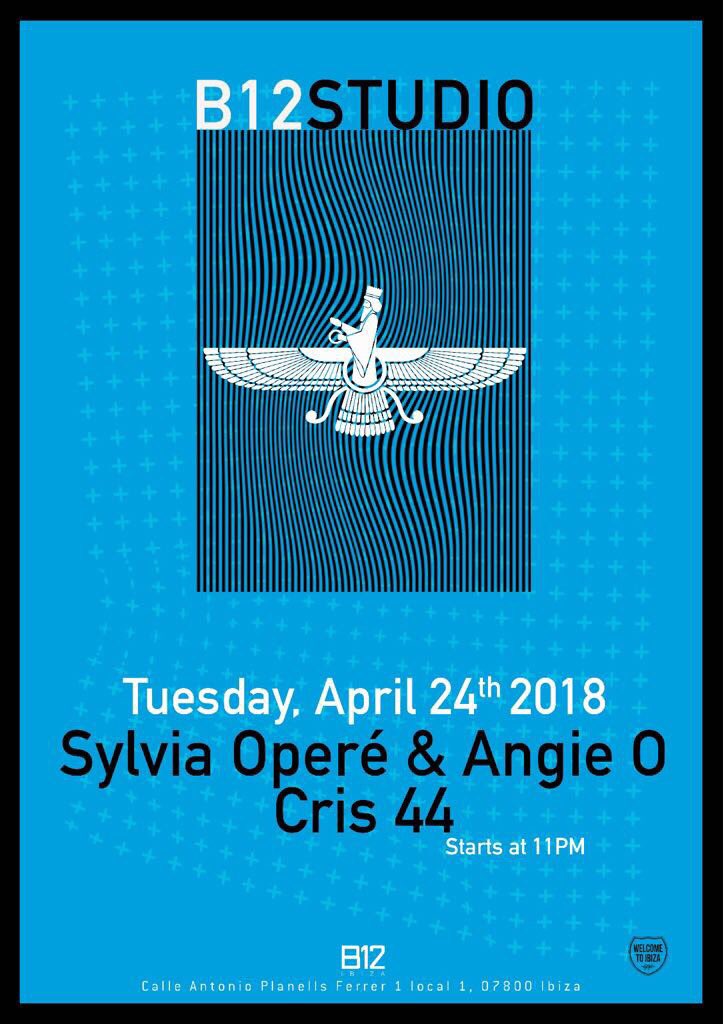 cris44dj's tweet photo. Martes 24 abril 23:00 @B12gallery #ibiza2018ready !!!! 🙌🏻🙌🏻🙌🏻🙌🏻 https://t.co/zsY5czco1t