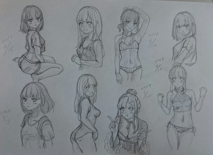 ここんとこ絵をあげることできてなかったから安易にアナログあげとこ 