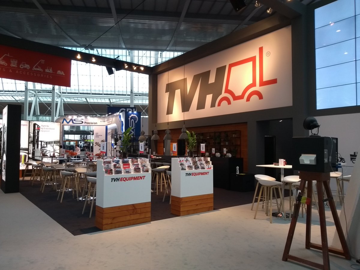TVHgroup's tweet image. #CeMAT has started and we look forward to welcoming you. Visit our TVH stand in Hall 26 on stand H09. #CeMAT2018