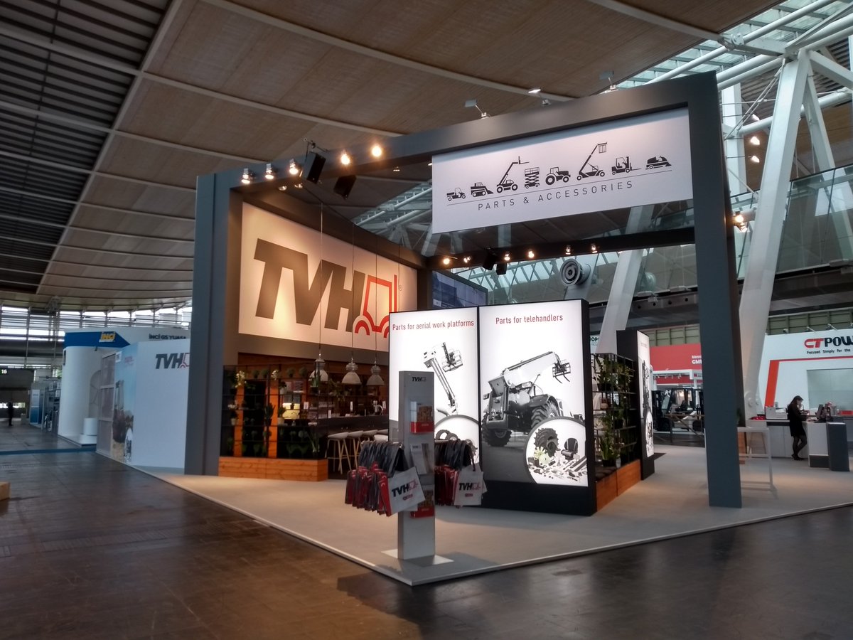 TVHgroup's tweet image. #CeMAT has started and we look forward to welcoming you. Visit our TVH stand in Hall 26 on stand H09. #CeMAT2018