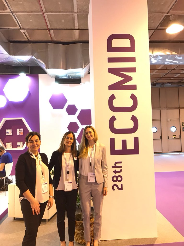 DIATHEVA's tweet photo. 3rd day  #ECCMDI2018. We are happy to meet you at our booth#156 to present our news : 
#Listeriosis #legionella #antimicrobialresistance ...and so on https://t.co/BJDWdwBLLW