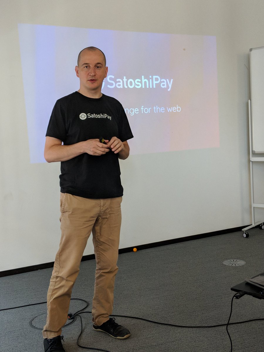fulmolightning's tweet photo. Our visitors from China are checking out @Techcode_Berlin, getting a presentation from @meinharrd from @SatoshiPay. First step of exploring #BerlinCryptoCapital More to come! @s_nakamo_to @MADANA_HQ https://t.co/CJZbJwUTRP