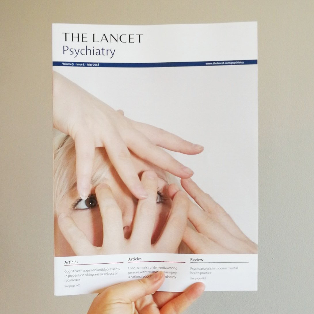 SarahCCreative's tweet image. Shiny new @TheLancetPsych featuring my 'Emerging' series on the cover! Each month reminds me of the journey I went on with @MaudsleyNHS + @maudsleycharity . I'm so greatful for the continued support. Big love to @Bethlem_Gallery for the introduction + for just being so fabulous!