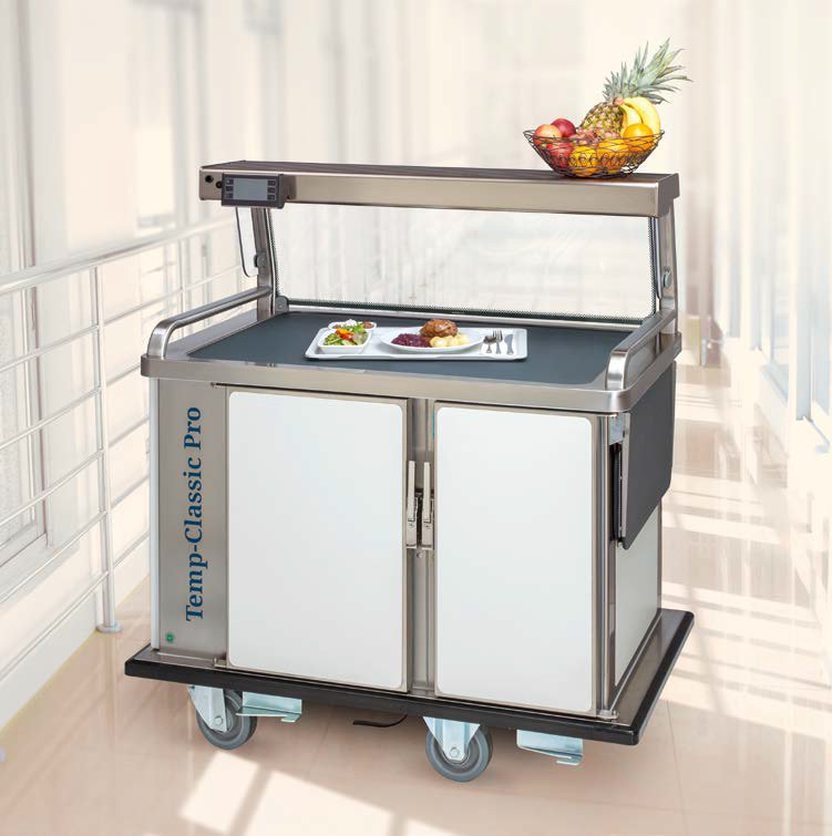 Klaar voor de toekomst! Met de veelzijdige Temp-Classic Pro buffetwagen boordevol voordelen! Ervaar het op de HEALTH&amp;CARE 2018. Regel een gratis kaart via  bit.ly/2EIZ4IJ en bezoek onze stand (1G-33). Meer over Temp-Classic: bit.ly/2EZApzy.