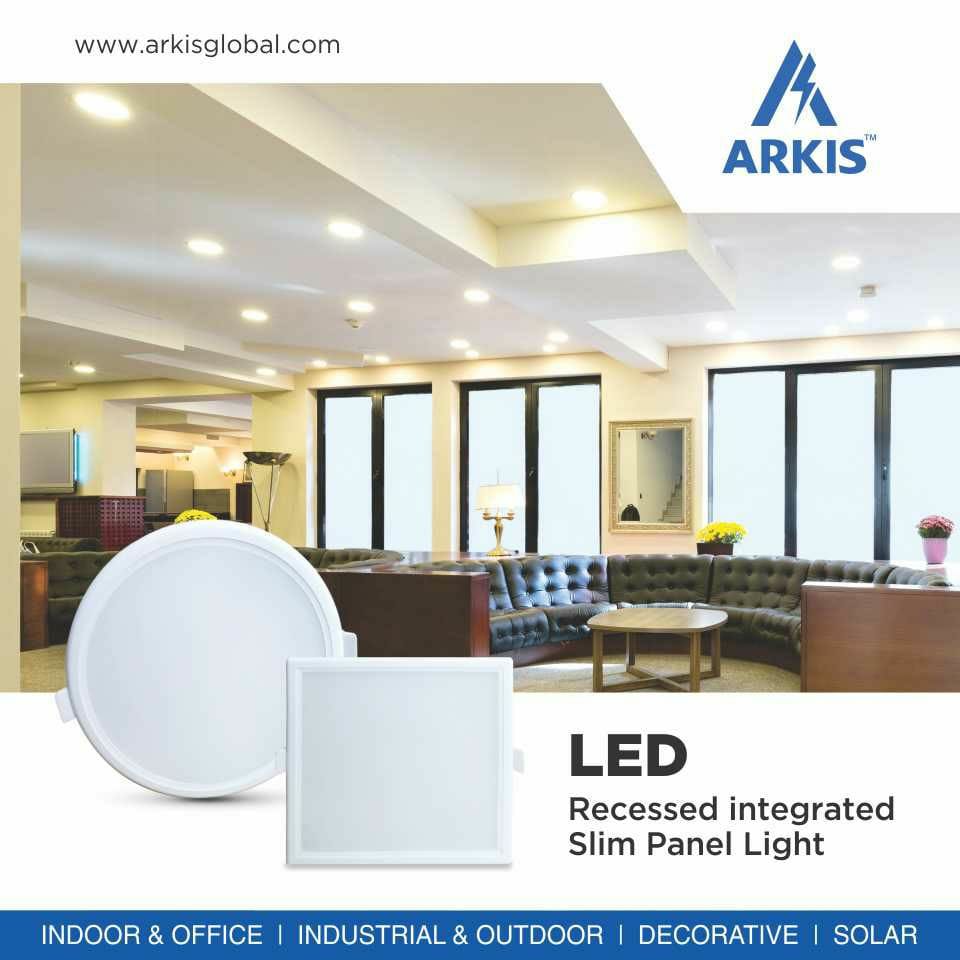 ARKIS
 
Recessed Integrated Slim Panel Light #ARKIS

available in all wattage with 2 year warranty 
arkisglobal.in

                                                                                          call us.:- 0120-4519505