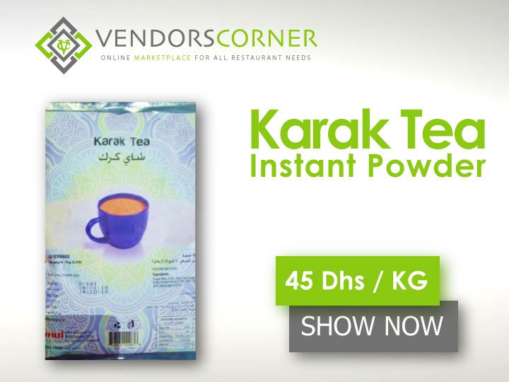 VendorsCorner's tweet photo. Indian Karak Tea - Now Available on https://t.co/E4NVFu8XNj
Order Now: https://t.co/sQYbz85Ml4
#Tea #Wholesale #DubaiRestaurant #UAERestaurant #myDubai #OnlineOrder #KarakTea #VendorsCorner #OutletOrdering #DeliveryInSharjah #DeliveryInDubai #DeliveryInAjman https://t.co/LWorRqxdNB