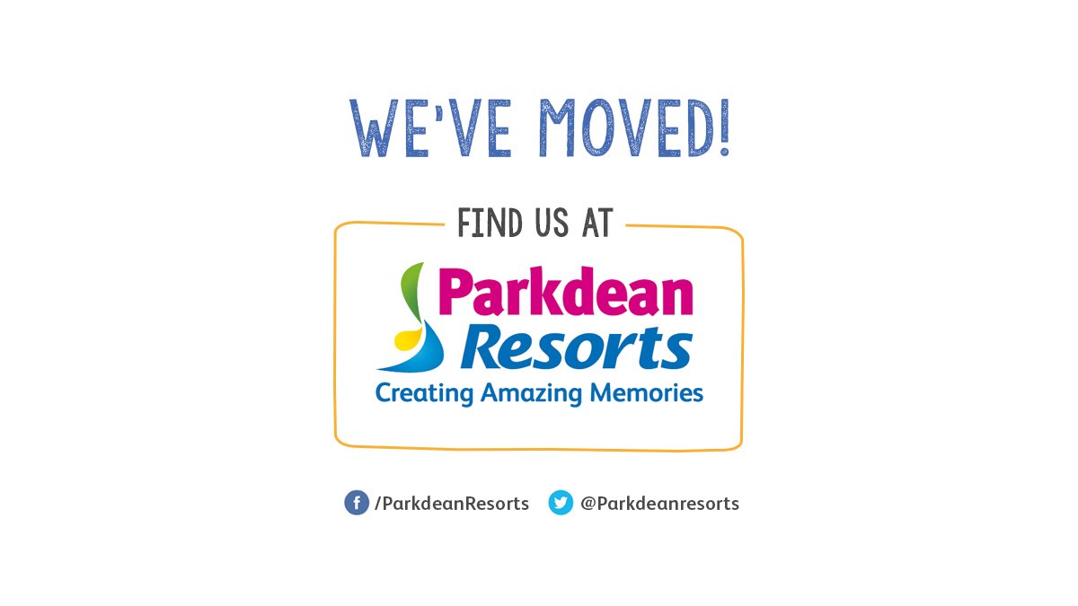 Park Resorts (@parkresorts) on Twitter photo 🎆 UPDATE 🎆
We have moved to a new home! 🏡
Come and follow us at <a href="/ParkdeanResorts/">Parkdean Resorts</a> ⏬
x.com/parkdeanresorts 🎆 UPDATE 🎆
We have moved to a new home! 🏡
Come and follow us at <a href="/ParkdeanResorts/">Parkdean Resorts</a> ⏬
x.com/parkdeanresorts