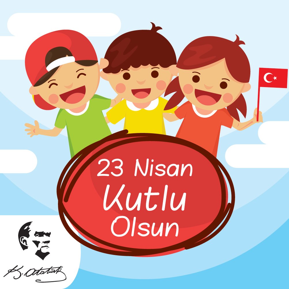 23 Nisan Ulusal Egemenlik ve Çocuk Bayramınız Kutlu Olsun!

#23NisanKutluOlsun  #CocukBayramı #MustafaKemalAtaturk #23nisan #ulusalegemenlik #bayram