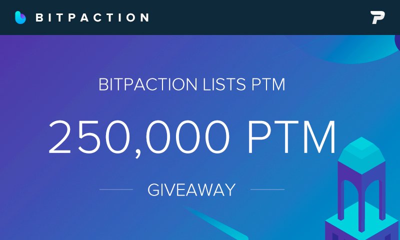 bitpaction's tweet photo. We are pleased to announce that we will list Potentiam(PTM)
 on Apr. 24, 2018 at 20:00(UTC+8).@Potentiam_io Follow us, retweet this tweet and fill the form, to get 20 PTM airdrop. It will stop when 20,000 PTM sent out. Form: https://t.co/Qolqyn9d8K https://t.co/wI0oaHN9iu