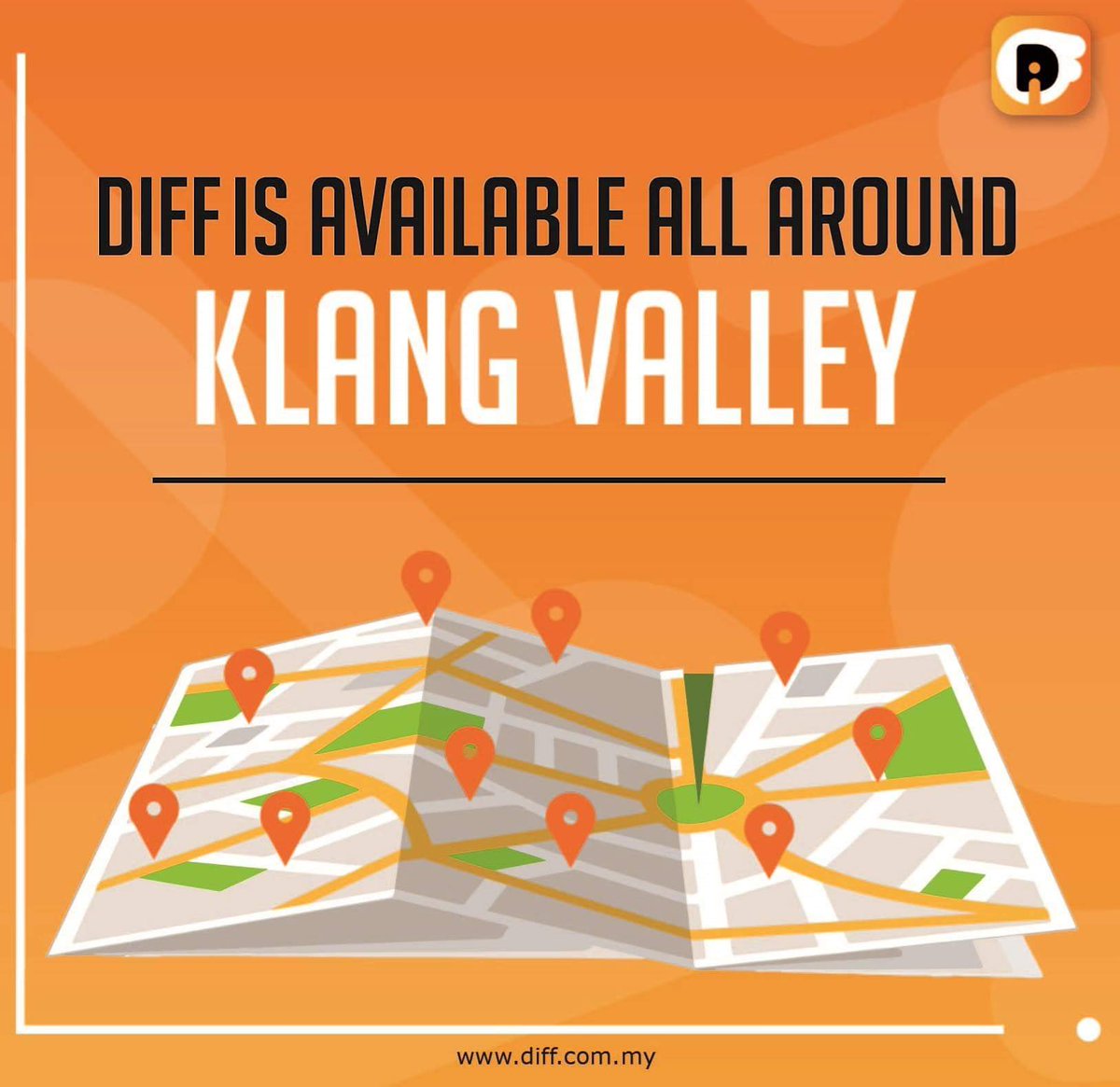 diffride's tweet image. Need to get to your destination without the hassle of looking for parking? Fret not, let DIFF take you all around Klang Valley anytime! ;)

Try #DIFF now and feel the difference! ;)
Driver : goo.gl/g7K5qd 
Passenger: bit.ly/2u71Uaq

#diffride