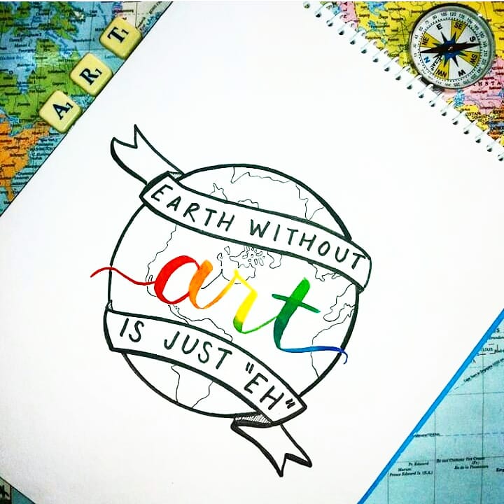 divya_mahara's tweet photo. Earth Day, 2018🌎
.
.
.
#calligraphy #handlettering #handlettered #brushlettering #brushlettered #moderncalligraphy #brushcalligraphy #letteringart #EarthDay2018 https://t.co/3wig0kGNId