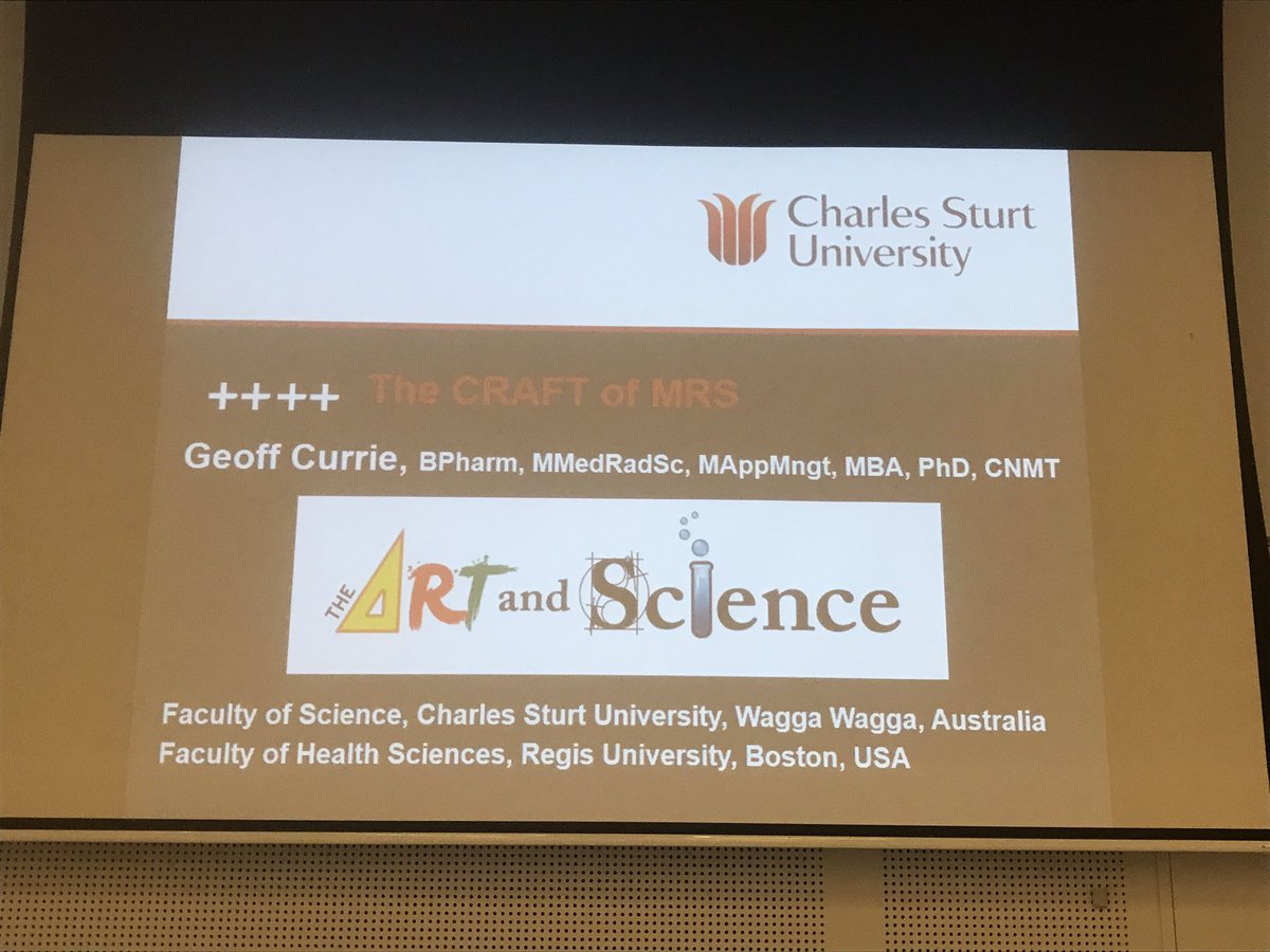 DrGeoffCurrie's tweet photo. Marquee session @DaphneJamesUON @pkench @CSUnucmed #WFNMB2018 https://t.co/WvxljMXxUZ