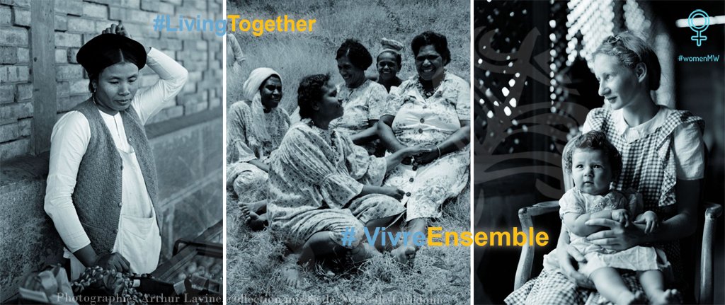 MuseedeNC's tweet photo. Arthur Lavine, photographe américain reconnu, a pris de nombreux clichés des femmes de #NouvelleCaledonie lorsqu'il y était GI dans les années 1944 et 1945. Le musée lui a consacré une expo et un catalogue en 2008 #womenMW #VivreEnsemble #LivingTogether #MuseumWeek #diyMW https://t.co/sz70uMBFNT