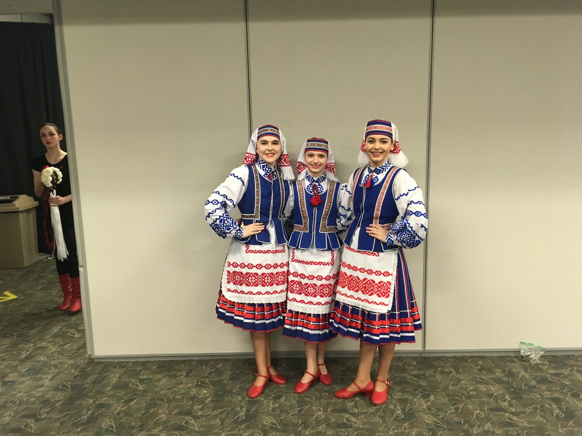 JimShevchuk's tweet photo. #🇺🇦festival #ukie dancing. The trio scored a 96 on their way to a golden weekend! Thanks #pfedance for a wonderful dance festival. Exciting! https://t.co/OKl15jETiL