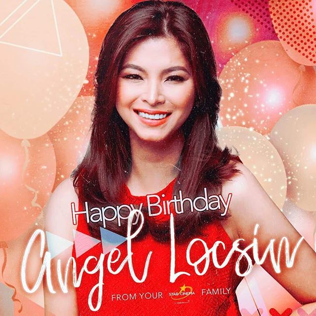 Happy, happy birthday Ms. Angel Locsin! Your Star Cinema family loves you!  