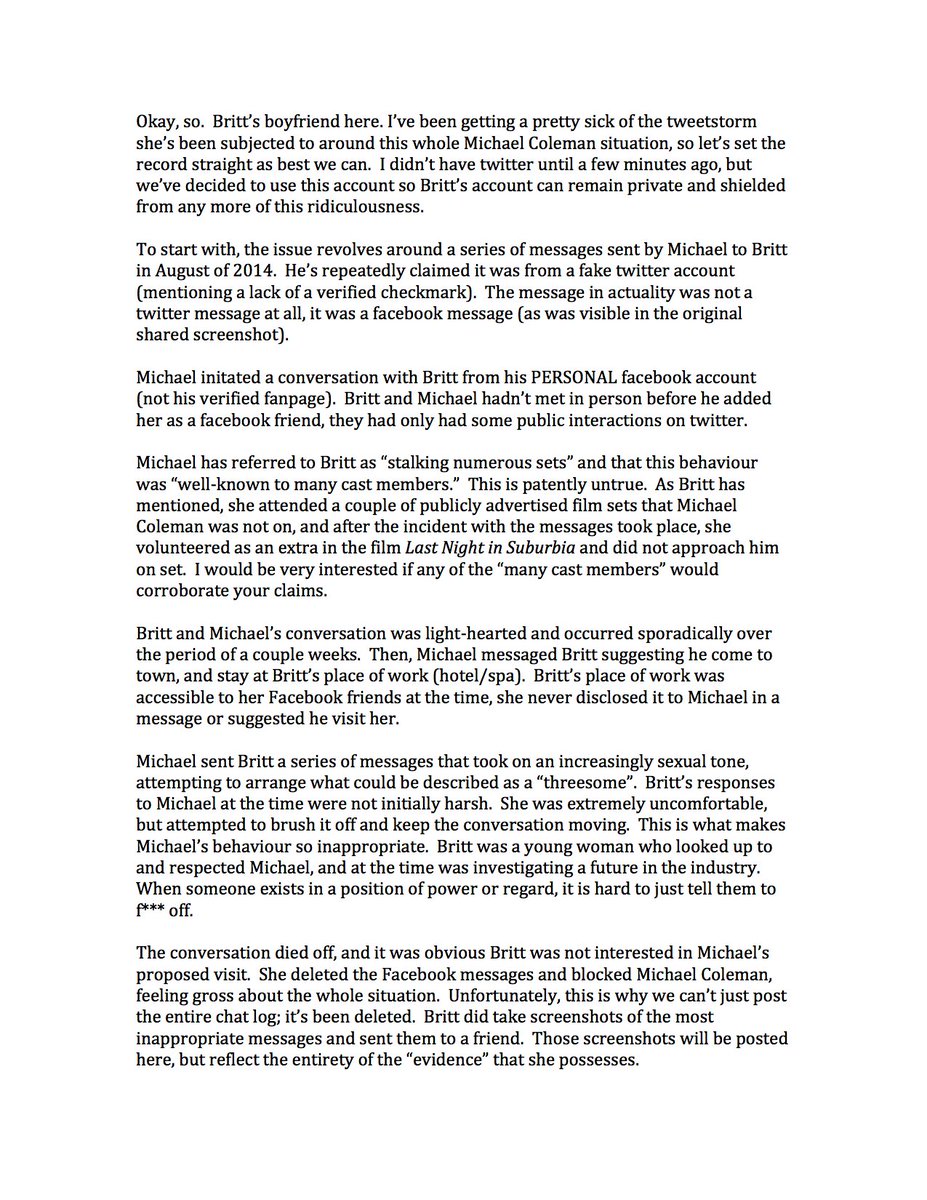 themilktruk's tweet photo. A breakdown/response to the Michael Coleman situation. https://t.co/Qes7aLbDhk