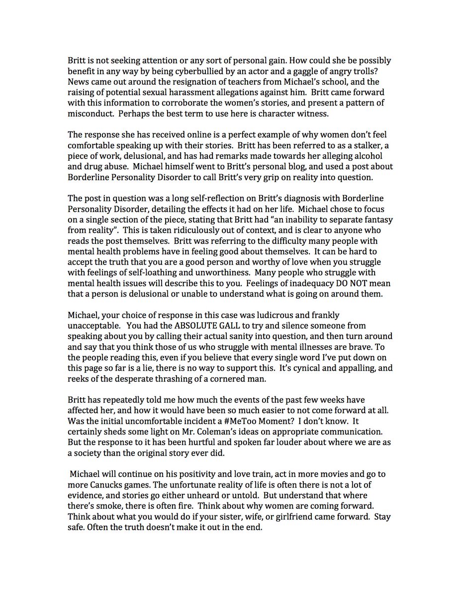 themilktruk's tweet photo. A breakdown/response to the Michael Coleman situation. https://t.co/Qes7aLbDhk