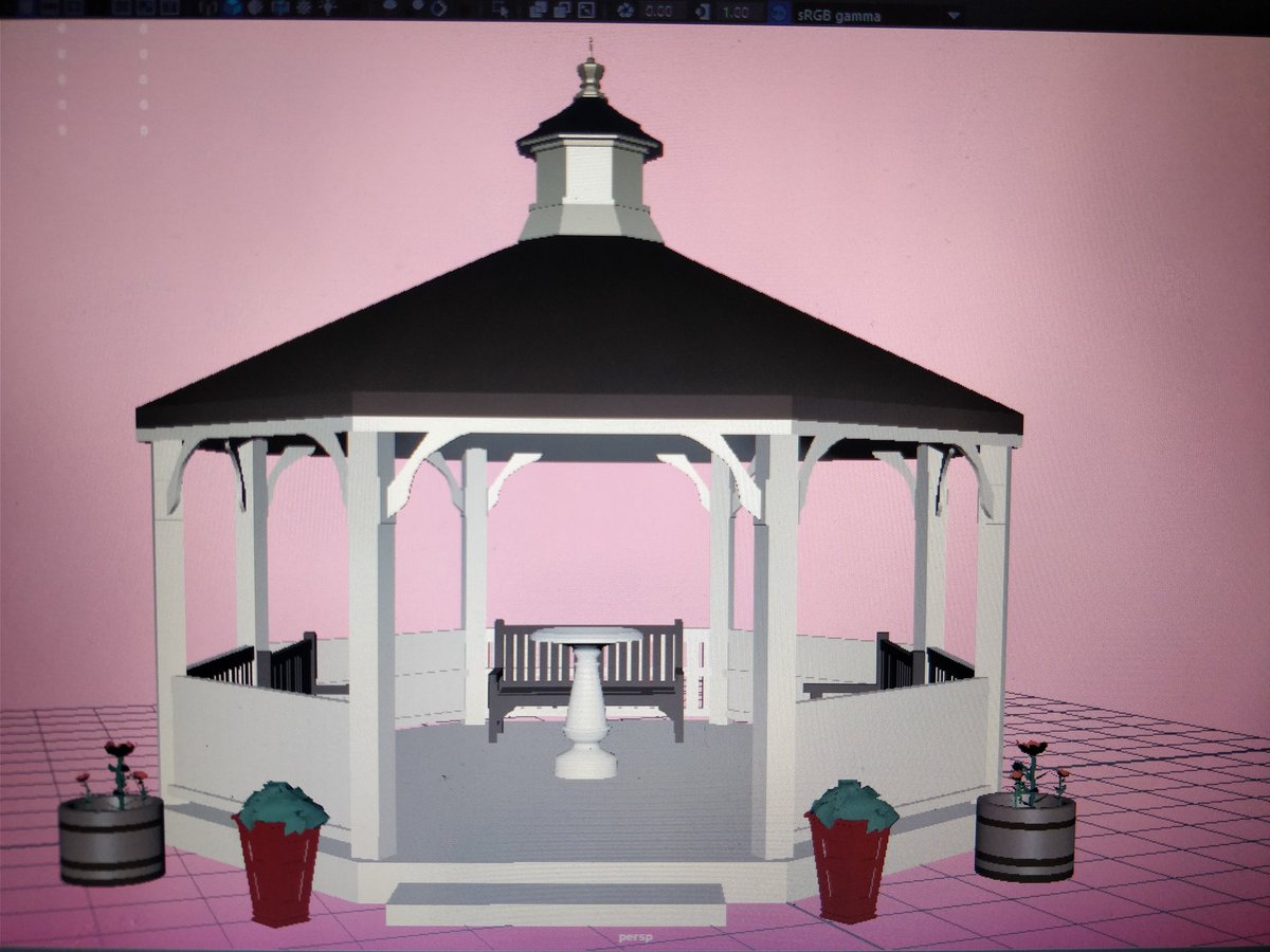 qualitea_rose's tweet photo. Gettin Maya hw done! I'm making an outdoor park scene. I've made some really cool stuff & it's only the third week in! ๐
It's been a struggle, but I'm proud of what I have so far!
#mayaprogram #maya2018 #maya3Dmodeling https://t.co/Q06e7JY14c