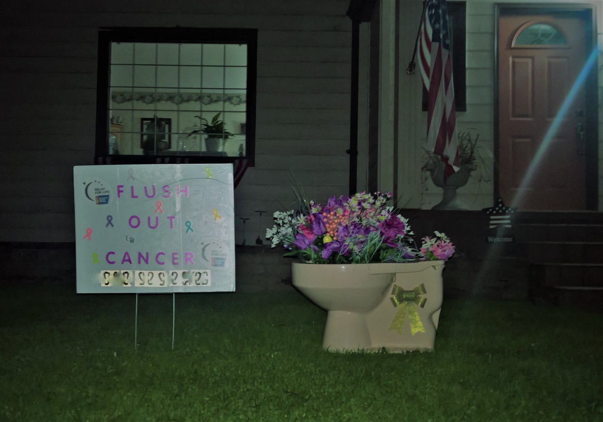 kelricmorgan's tweet photo. It has begun, have you purchased your "toilet insurance"? #RelayforLife #HomersHeroes #CowlitzRelay #FlushOutCancer    https://t.co/KA0u46uPfY🎗️ https://t.co/OrXVPx9n1N