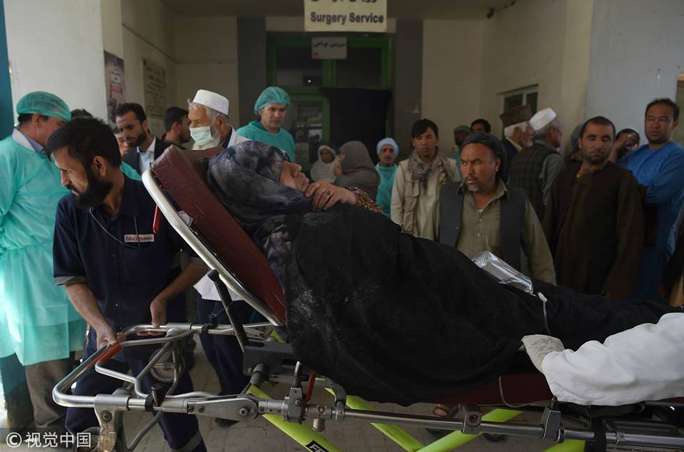 MPPAKISTAN92's tweet photo. The death toll from #Kabul blast rises to 48, with 112 others injured, Reuters reports, citing Afghan public health officials.

May Allah Protect #Afghans from #Afghans. https://t.co/NBBBgpV2SN
