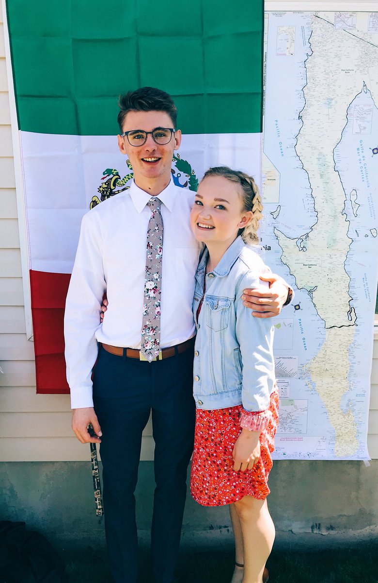 laneylou_'s tweet photo. we’ve come a long way since that day when i made him hold my hand to make the jr high boys jealous. #seeyaintwo https://t.co/iRPeNfzhbI