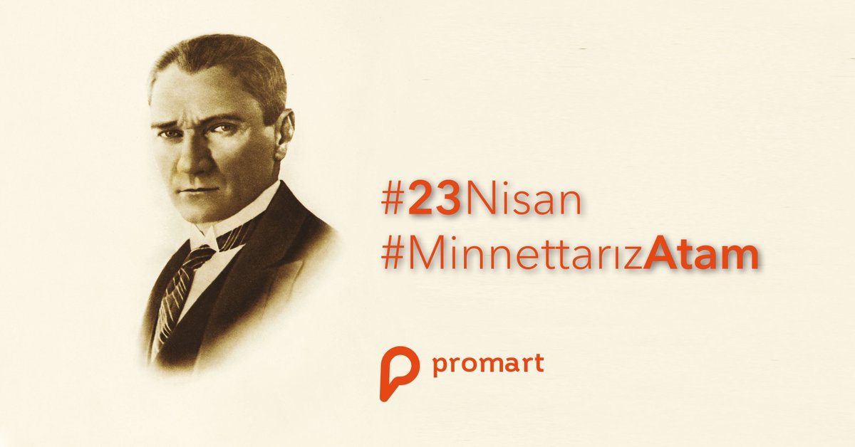 PromartPromo's tweet photo. Gururla, onurla, umutla.... #MinnettrarızAtam #23Nisan https://t.co/5LPlO55pRj