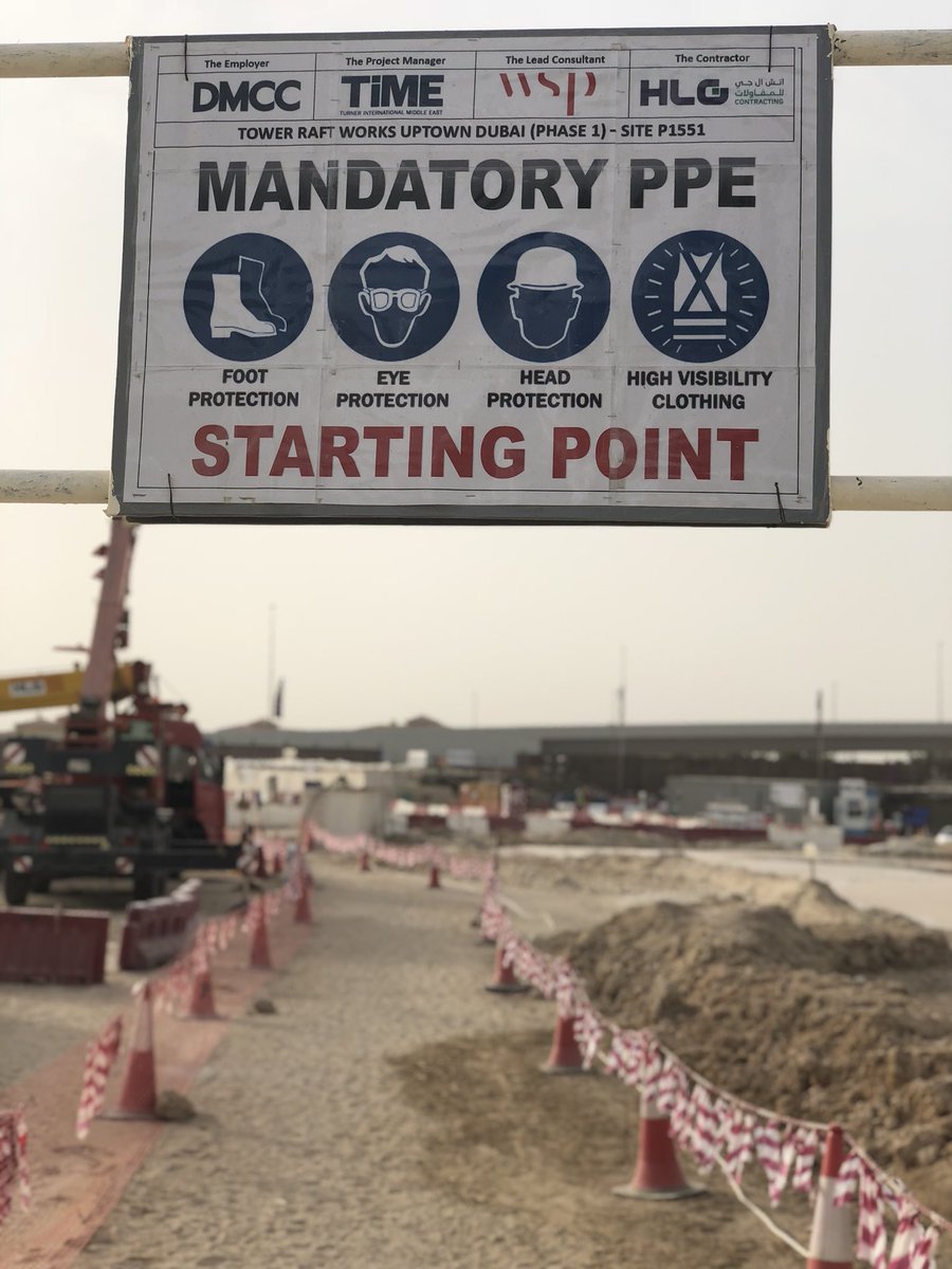 nirupama3042's tweet photo. As part of our commitment to World Day for Safety and Health at Work, 28th April, we will be running a series of activities across our  projects with the focus being on People and Plant interface.

Perfect practice of walk way!! #LookingOutForYou  @WSP_ME https://t.co/VXCIo20HdH