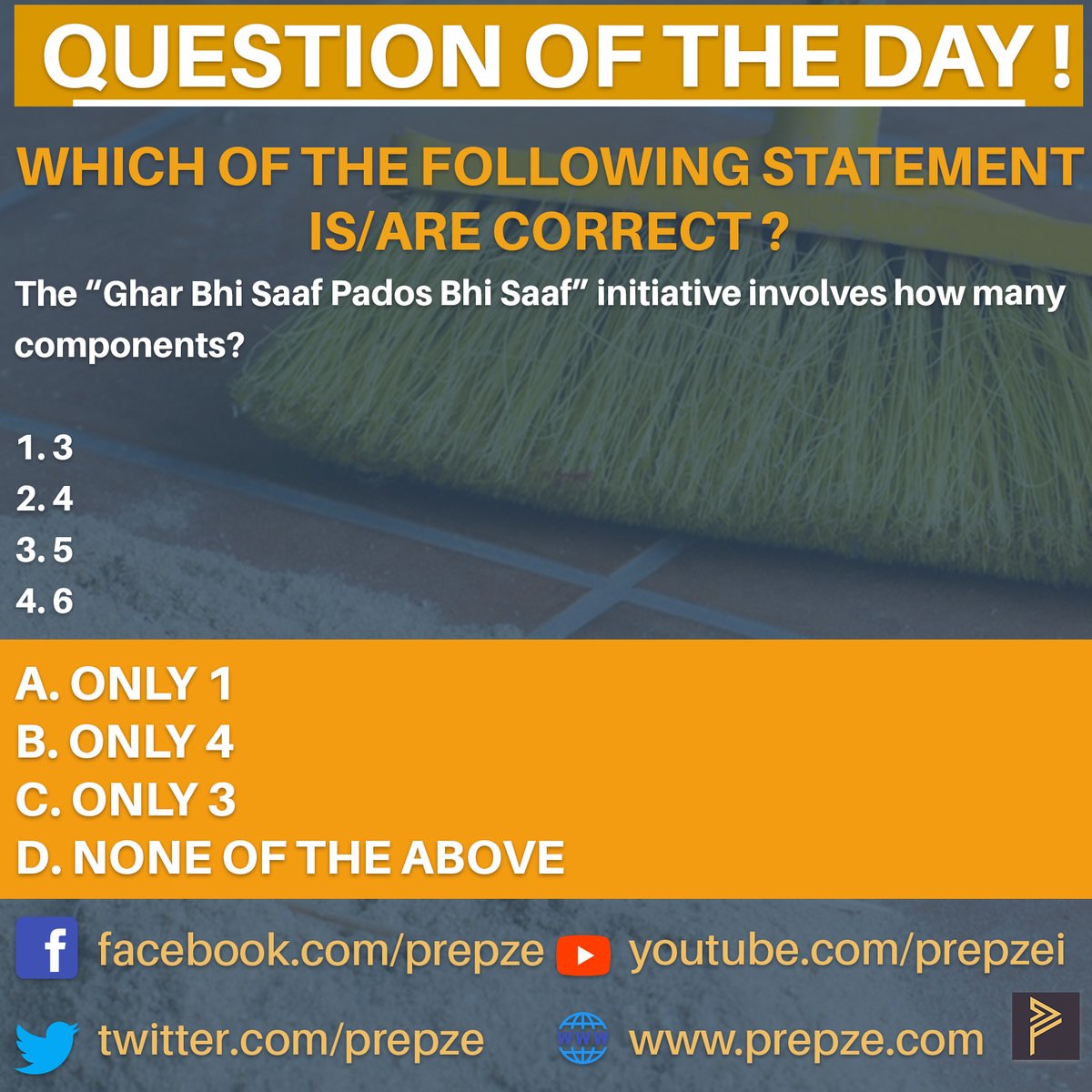 prepze's tweet photo. Question of The Day!
#prelims2018 #upsc #civilservices2018 #prepzeonlineclasses #prepze #UPSCaspirants, #Currentaffairs https://t.co/JrBkKBtKN4