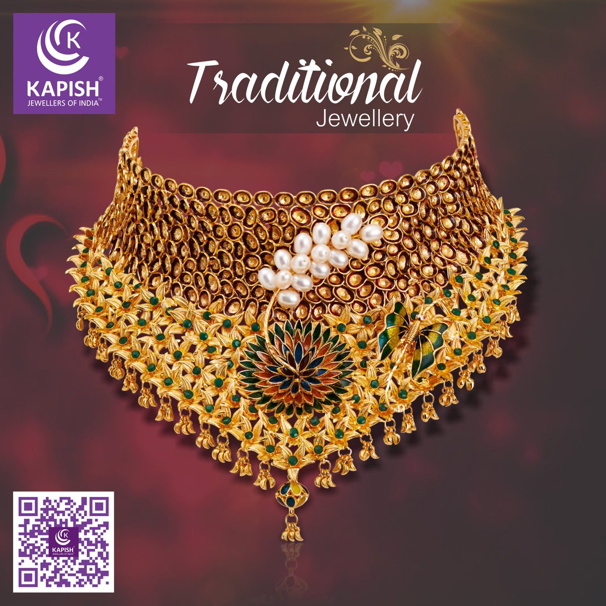 kapishjewels's tweet photo. “After women, flowers are the most divine creations.”- Christian Dior.
Explore more intricate designs at KAPISH JEWELS
Visit here: https://t.co/QLB2lYIHwb
#TraditionalJewellery #TraditionalCollection #NewCollection #LatestJewellery #Jewellery #DesigningJewellery #GoldJewellery https://t.co/t8hCipTTjV