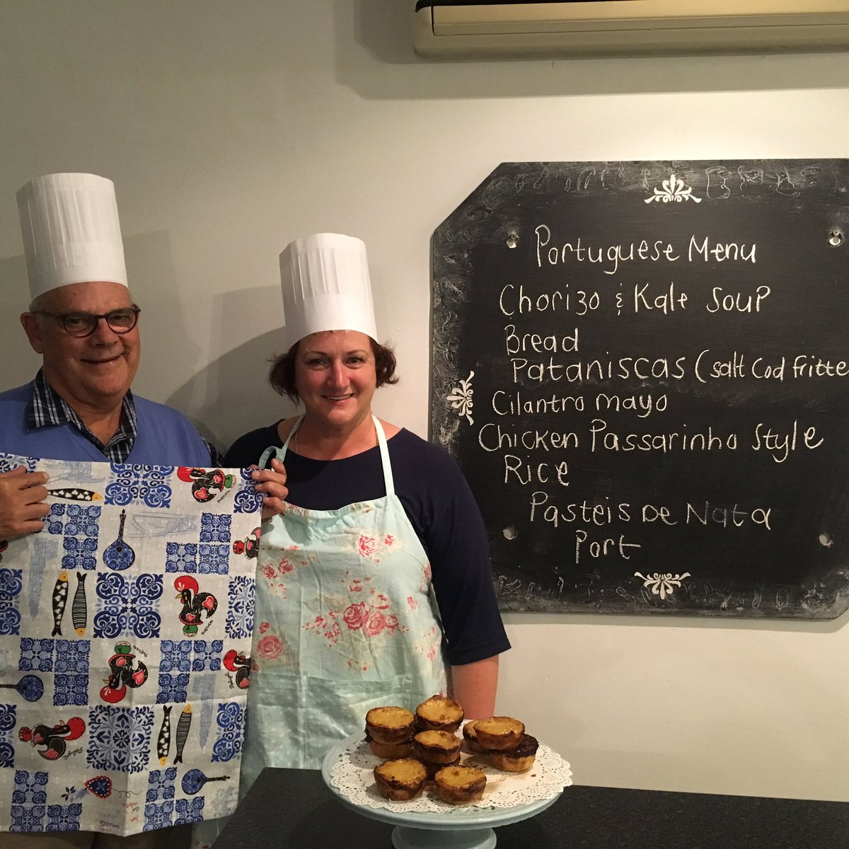 tlpchef's tweet photo. Our first Portuguese class https://t.co/QFzf1rmM7N