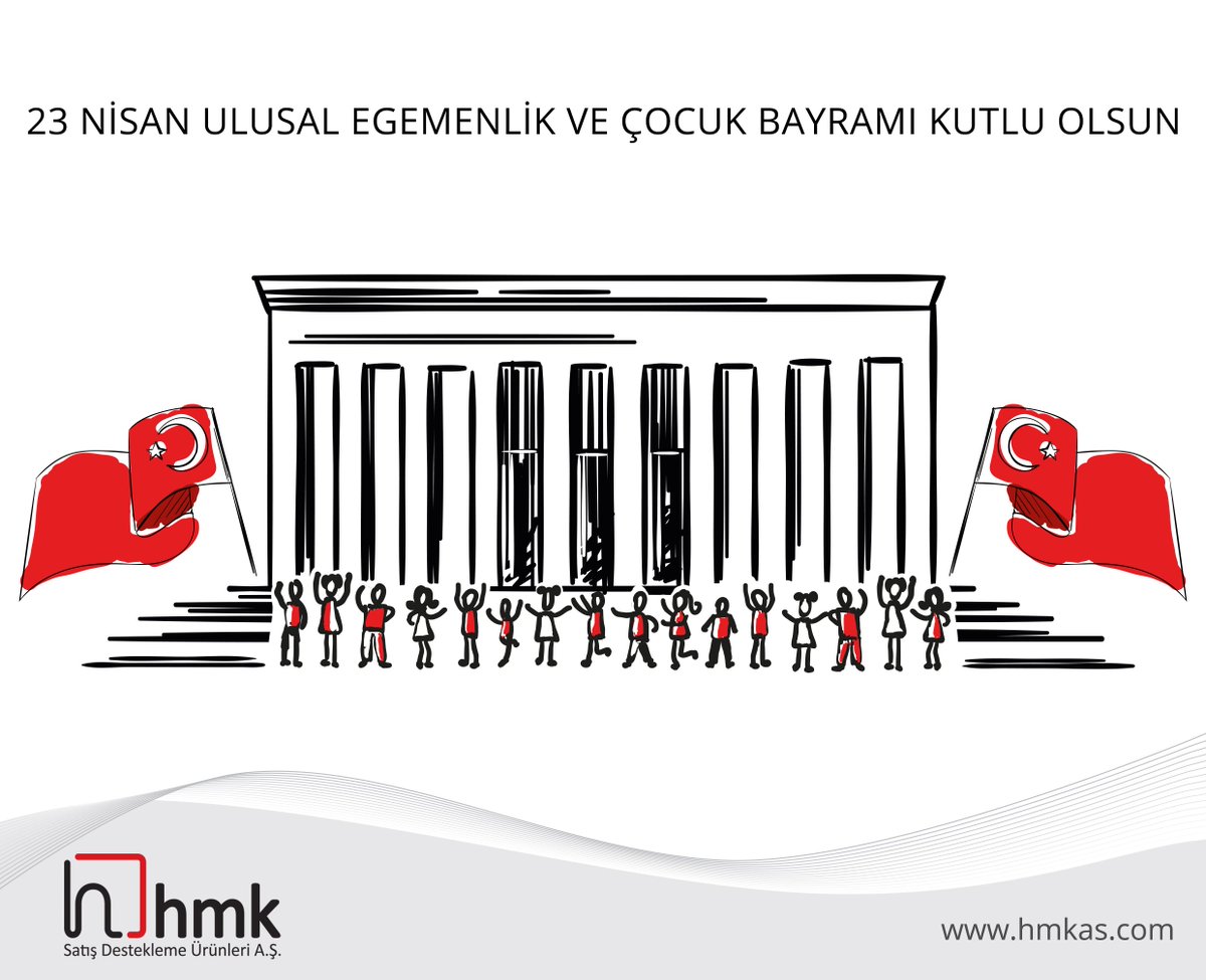 23 NİSAN ULUSAL EGEMENLİK VE ÇOCUK BAYRAMI KUTLU OLSUN
#23Nisan #çocukbayramı #çocuklarbizimgeleceğimiz #herşeyçocuklariçin
hmkas.com