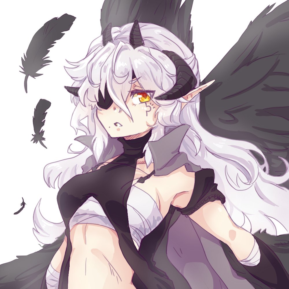 WandererDev_'s tweet image. I think this is a pretty nice character sketch concept thing maybe