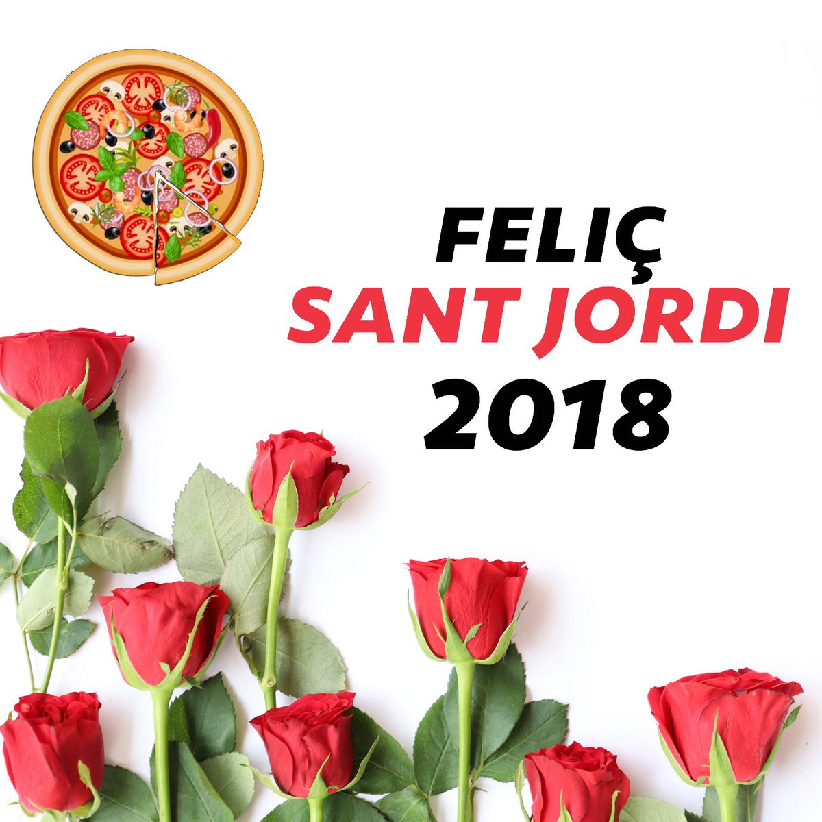 LaQueixalada's tweet photo. Us desitgem a tots/es una feliç diada de Sant Jordi! 🌹📚 https://t.co/lu7PbOuMCg