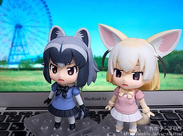 アライさんを見守る優しい表情がかわいい けものフレンズ ねんどろいどフェネックが4月24日より予約開始 電撃ホビーウェブ